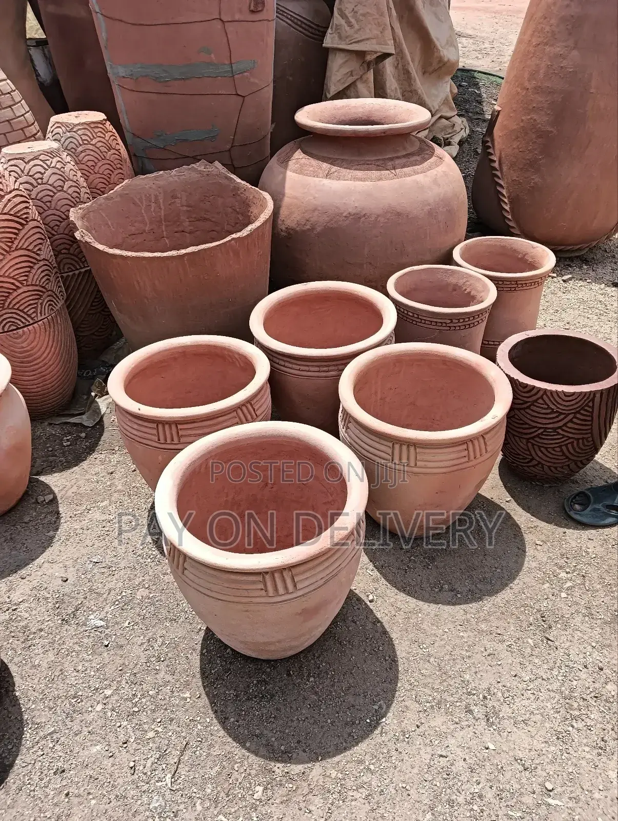 Clay Pottery for Flowers