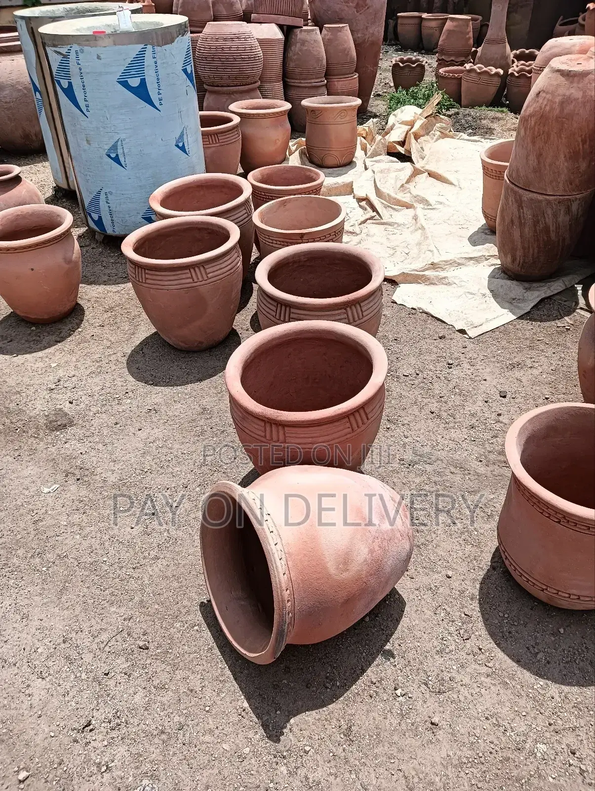 Clay Pottery for Flowers