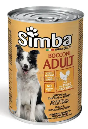 Simba Bocconi Adult Dog Food With Chicken and Turkey