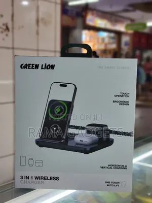 Green Lion 3-in-1 Wireless Charger.