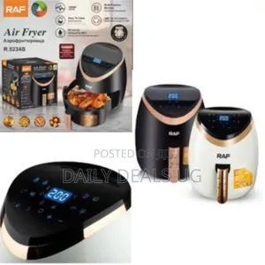 Raf 4.5l Oil Free Stainless Steel Electric Smart Deep Digital 1500w