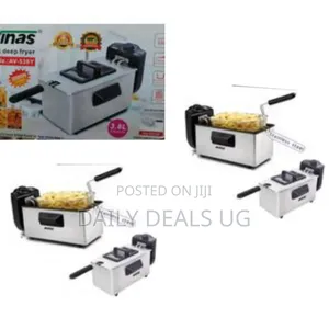 3.8litre Oil Chips Chicken Deep Fryer With Removable Bowl Thermostat