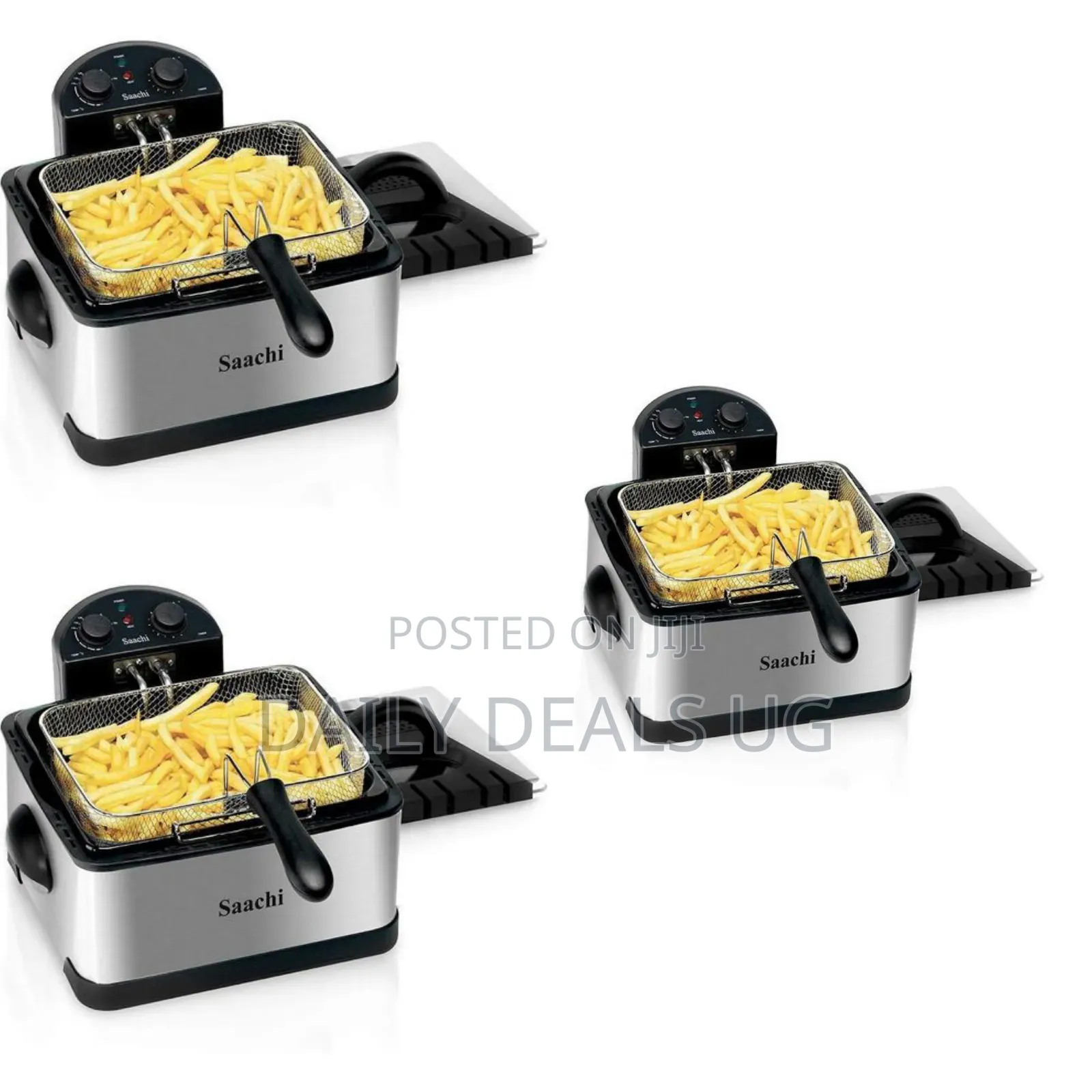 Saachi Deep Fryer, 6 Litre With Frying Busket for Chips Chicken, Fish