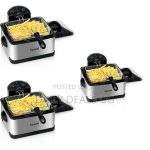 Saachi Deep Fryer, 6 Litre With Frying Busket for Chips Chicken, Fish