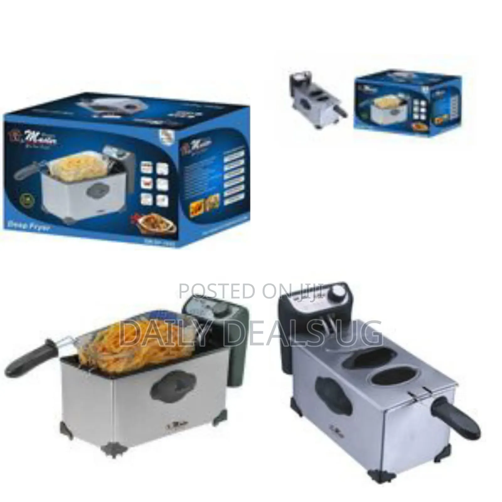 Electro Masters 3 Litre Electric Deep Fryer Tank Basket