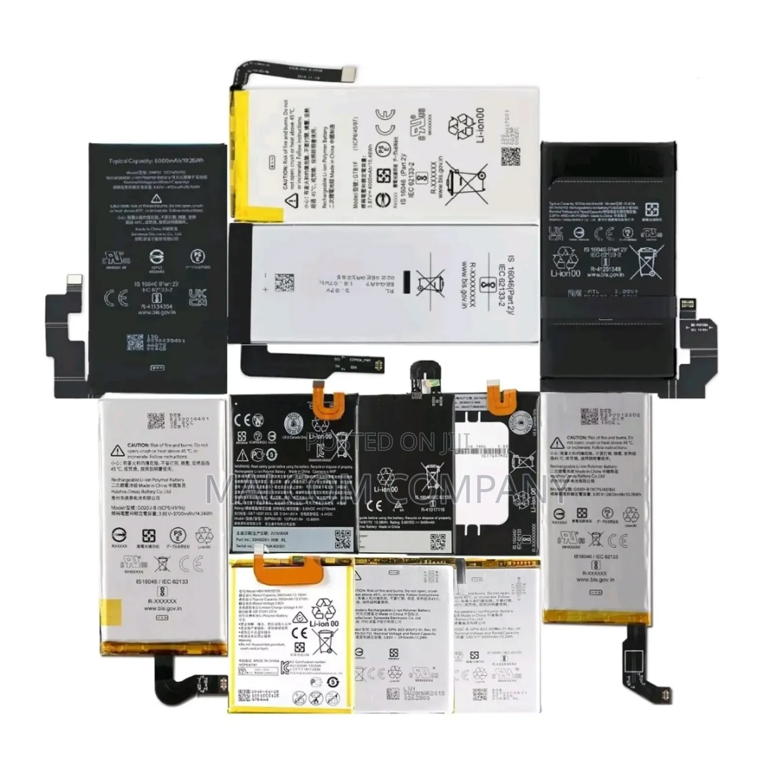 Google Pixel Batteries