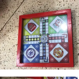 Ludo Board Game Featuring the Logos of Four English Premier League