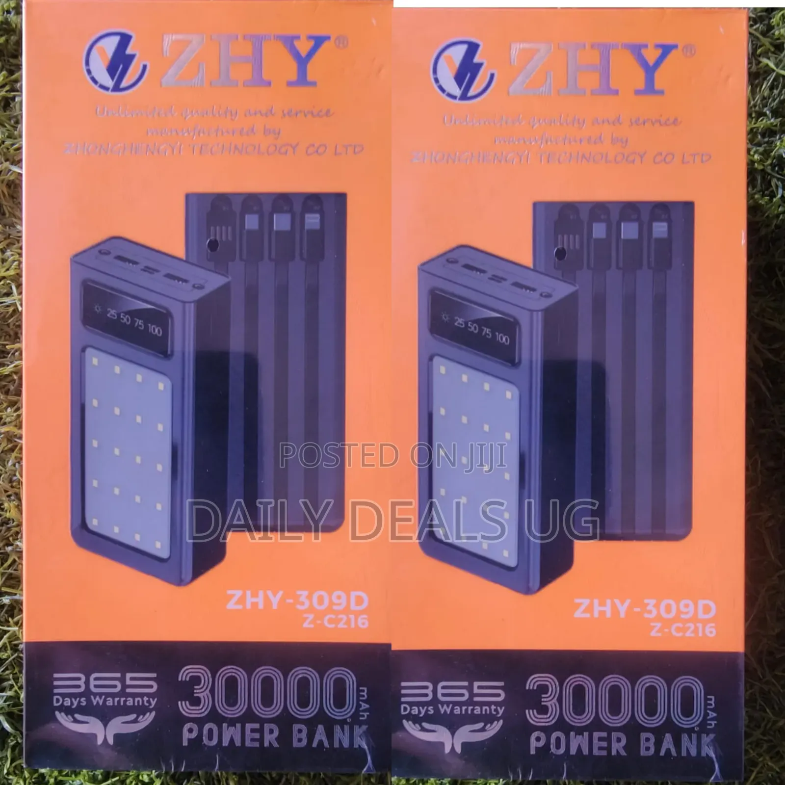 Zhy-309d 30000mah Power Bank
