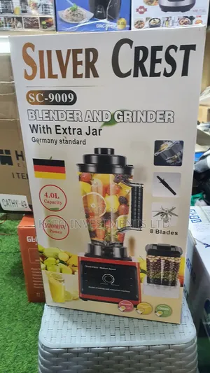 4l Silver Crest Commercial Unbreakable Glass Blender