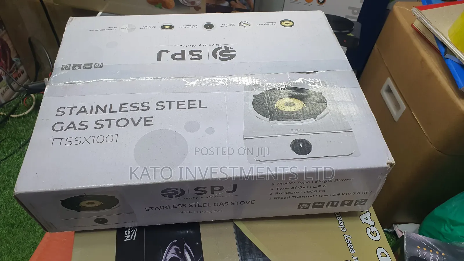 Stainless Steel Single Gas Burner Stove