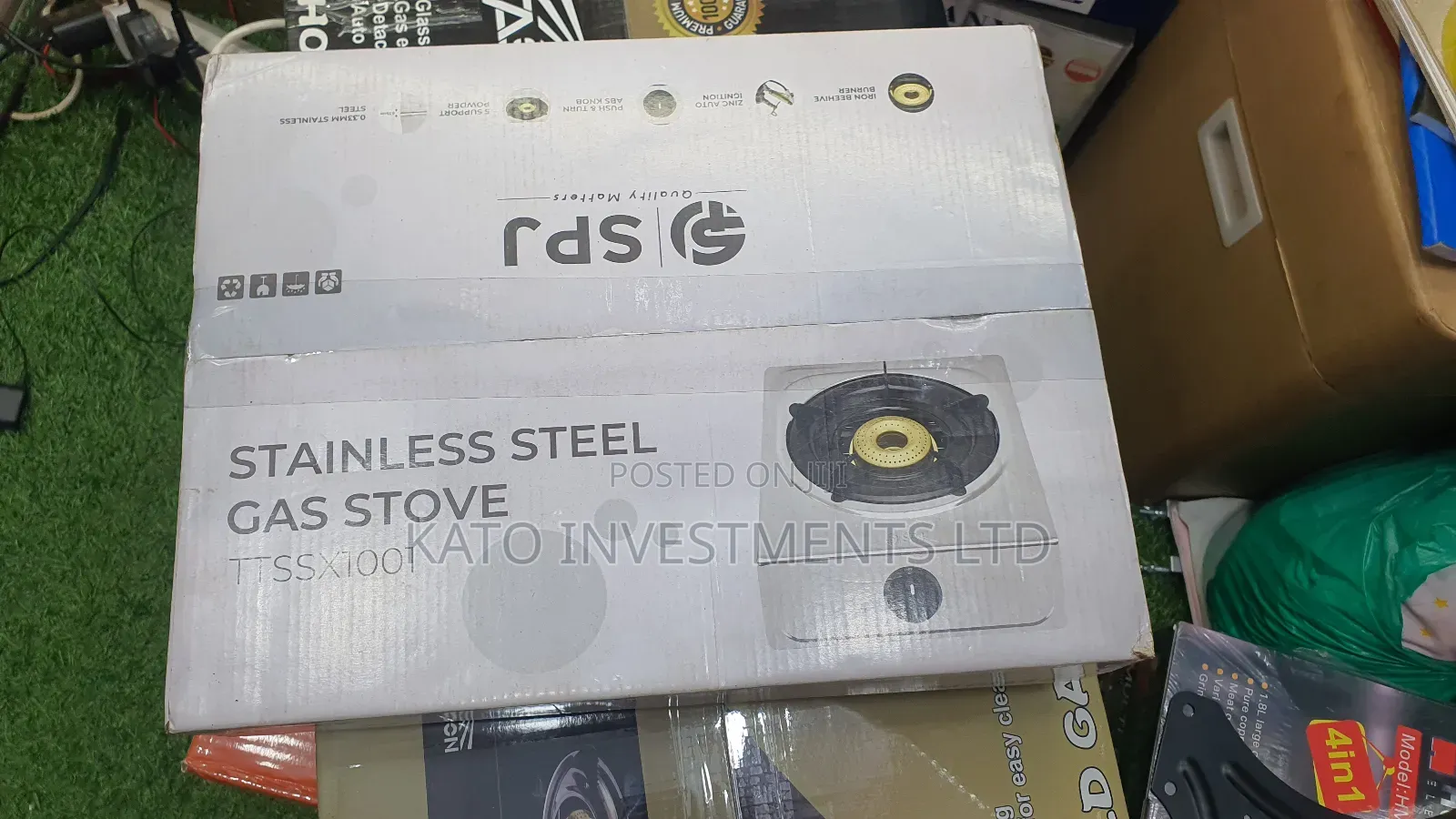 Stainless Steel Single Gas Burner Stove