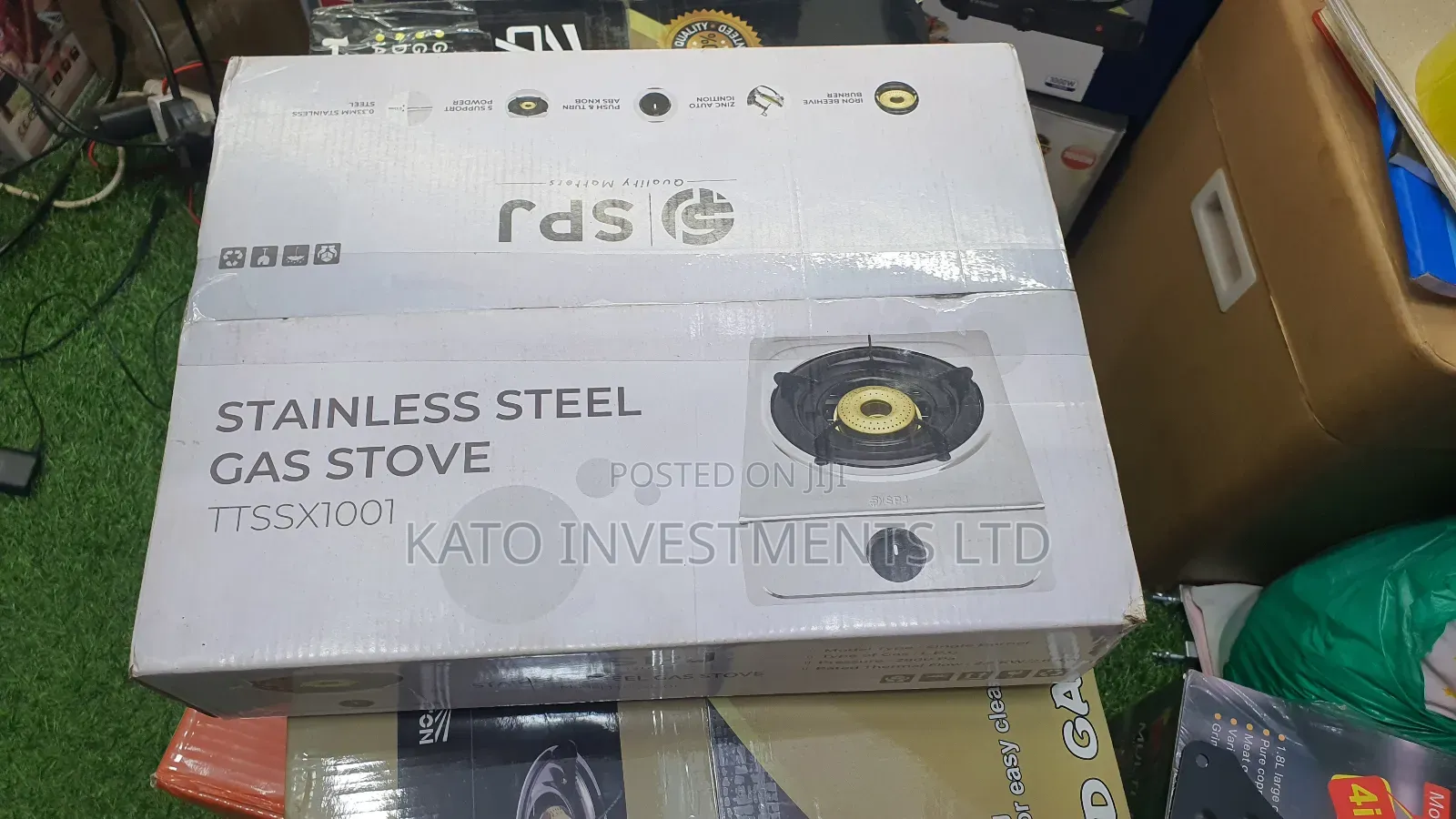Stainless Steel Single Gas Burner Stove