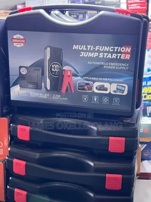 Original Jump Starter Kit With Air Compressor