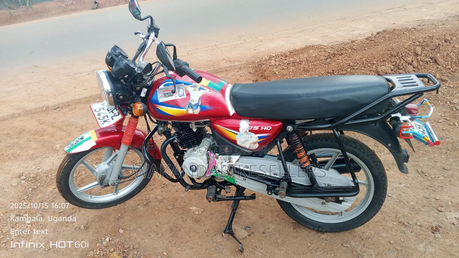 Bajaj Boxer 125 2023 Red