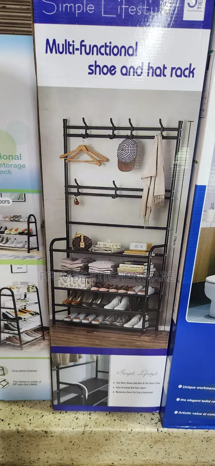 Shoe Rack And Hat Rack