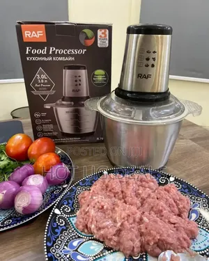 Raf 3l Stainless Steel Meat Grinder Chopper Food Processor