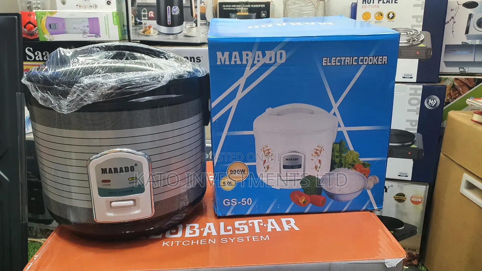 5l Marado Rice Cooker Black