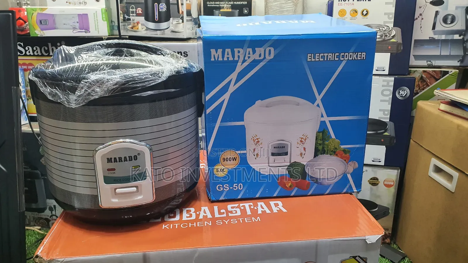 5l Marado Rice Cooker Black