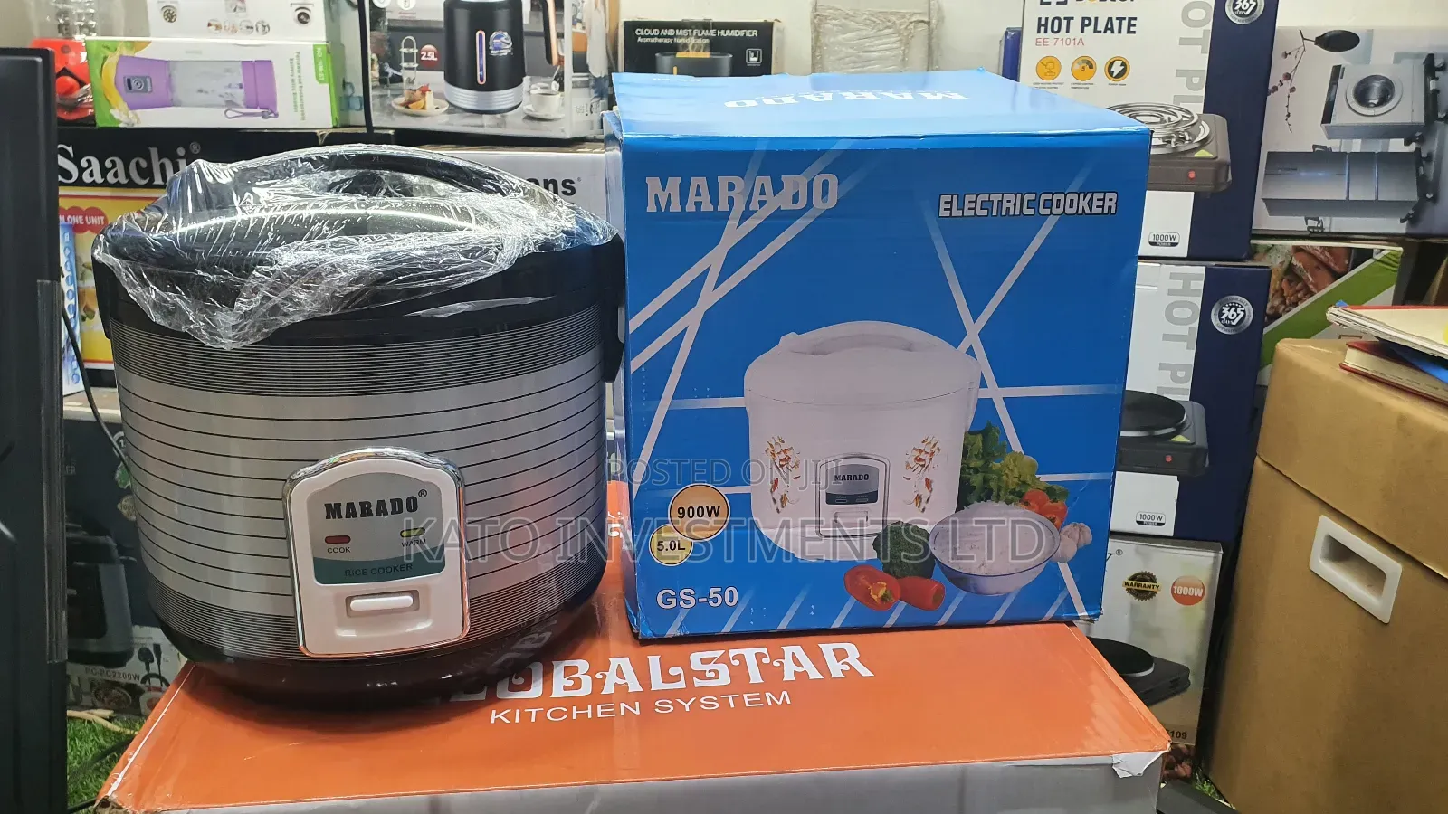 5l Marado Rice Cooker Black
