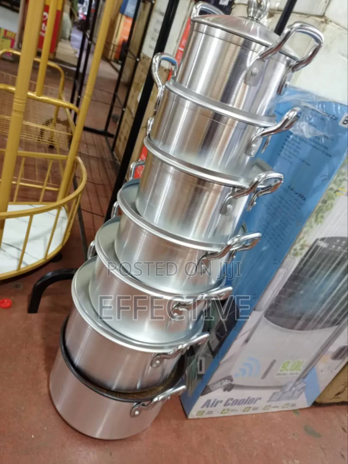 Tornado 7pc Aluminium Cookware Set