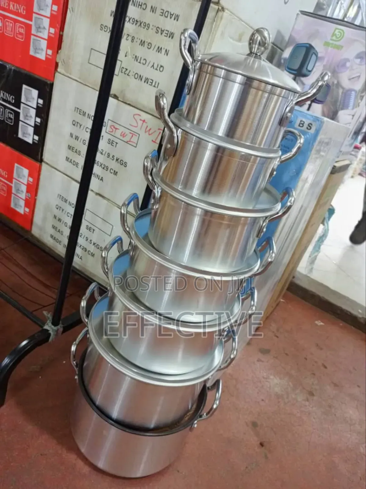 Tornado 7pc Aluminium Cookware Set