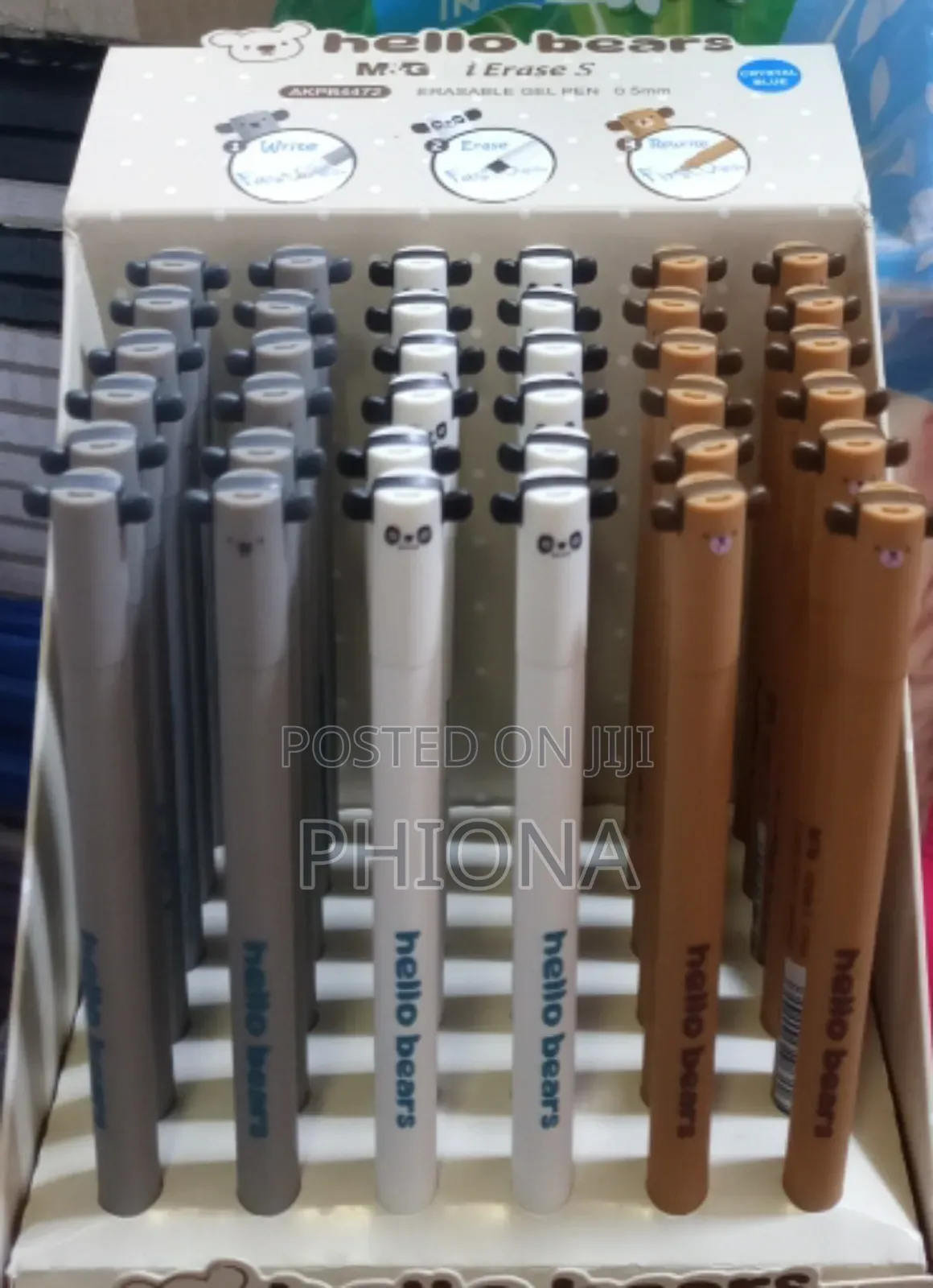Hello Rubber Pens 24pcs