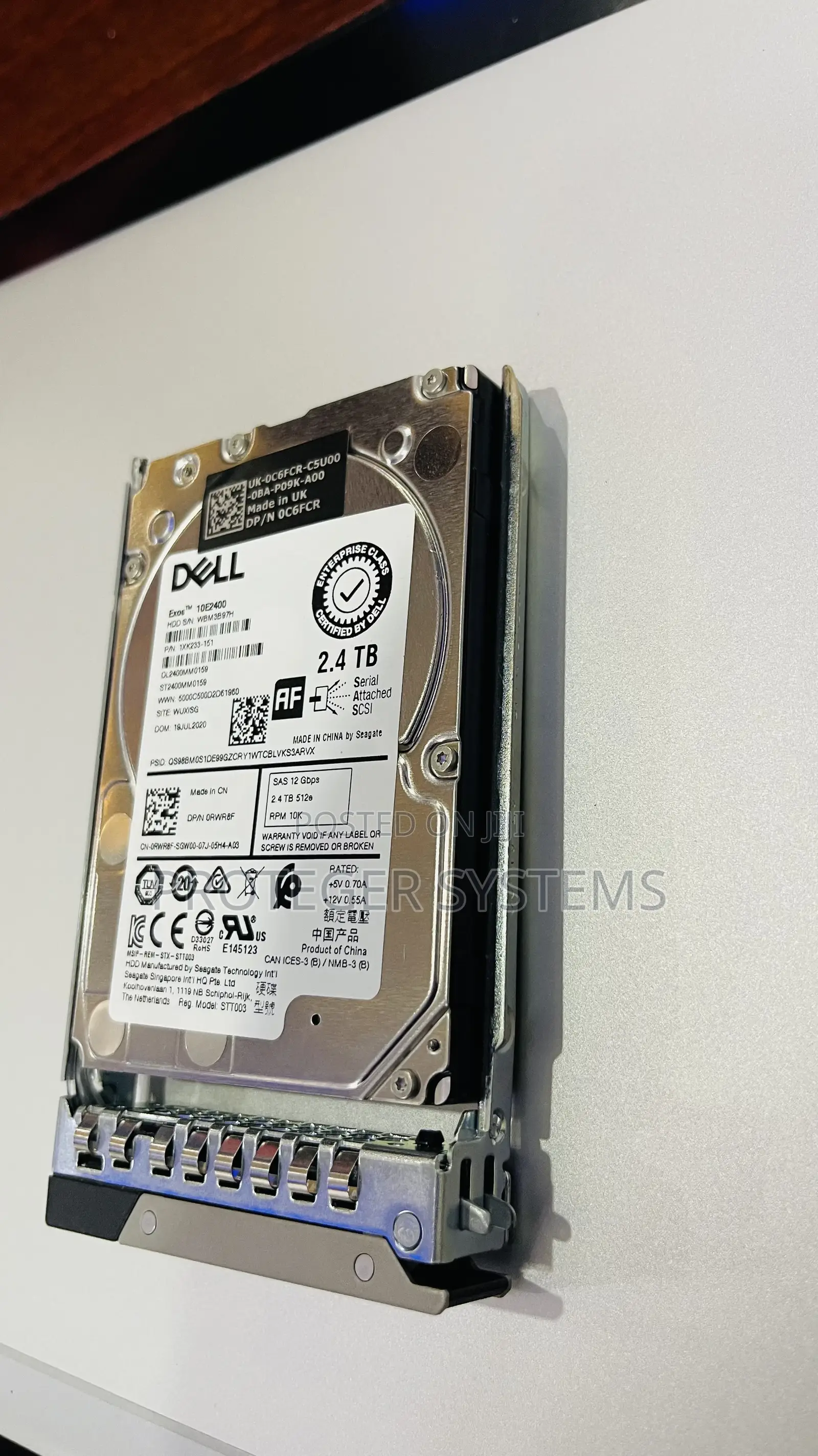 Dell 2.4tb SFF 2.5-Inch Server Sas Drive