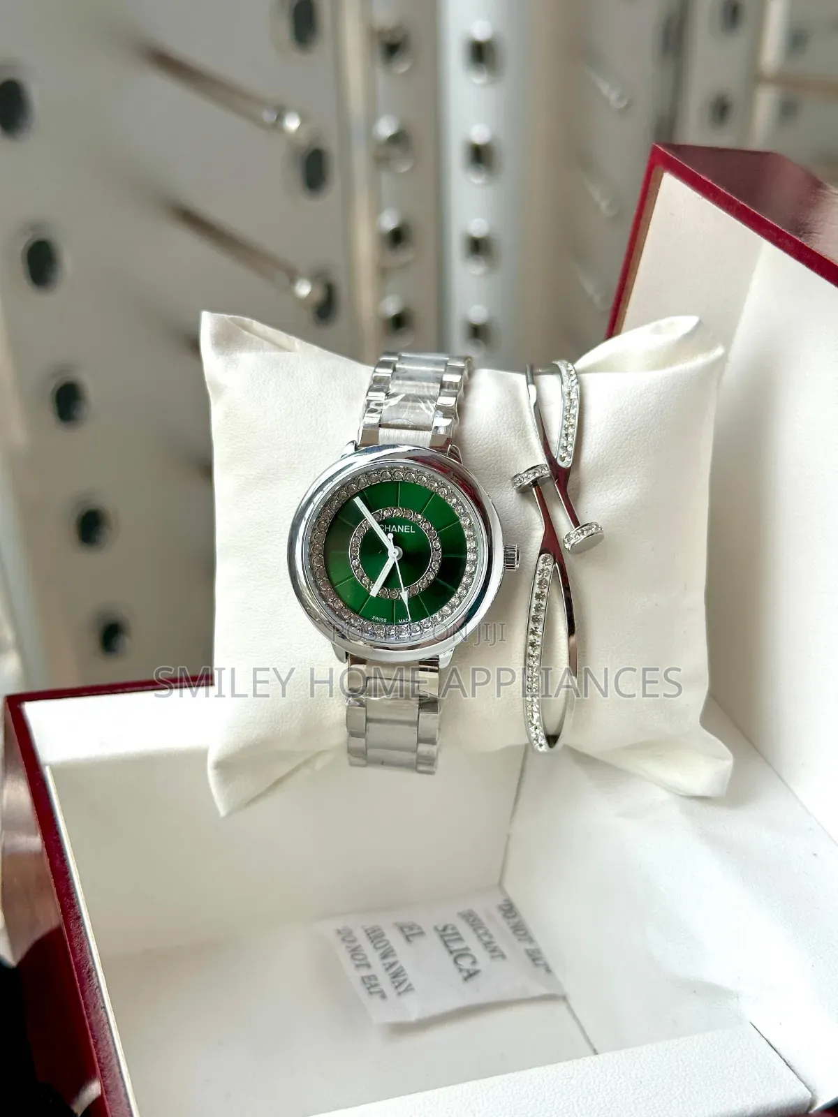 Women's Silver Wrist Chanel Analog Time Piece Turkey Imported