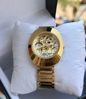 Women's Original Rado Gold Strapped Mechanical Wrist Time Piece