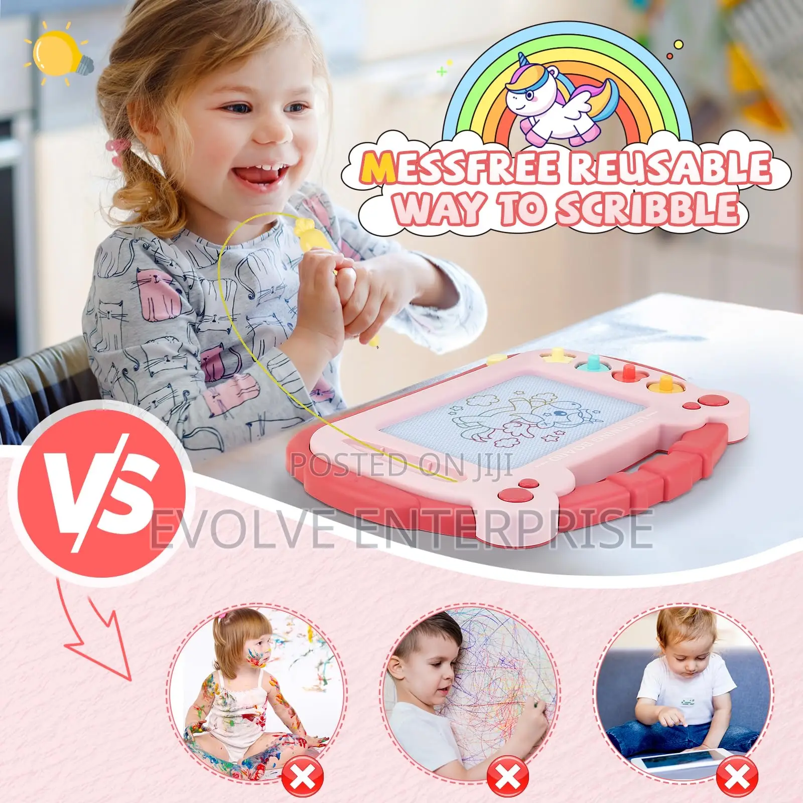 Magnetic Kid’S Drawing Board
