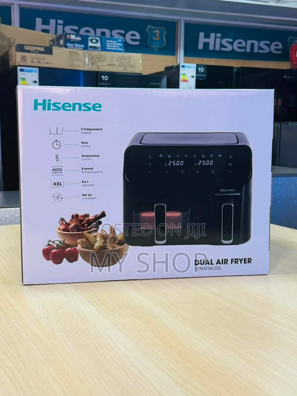 Hisense Double Airfryer
