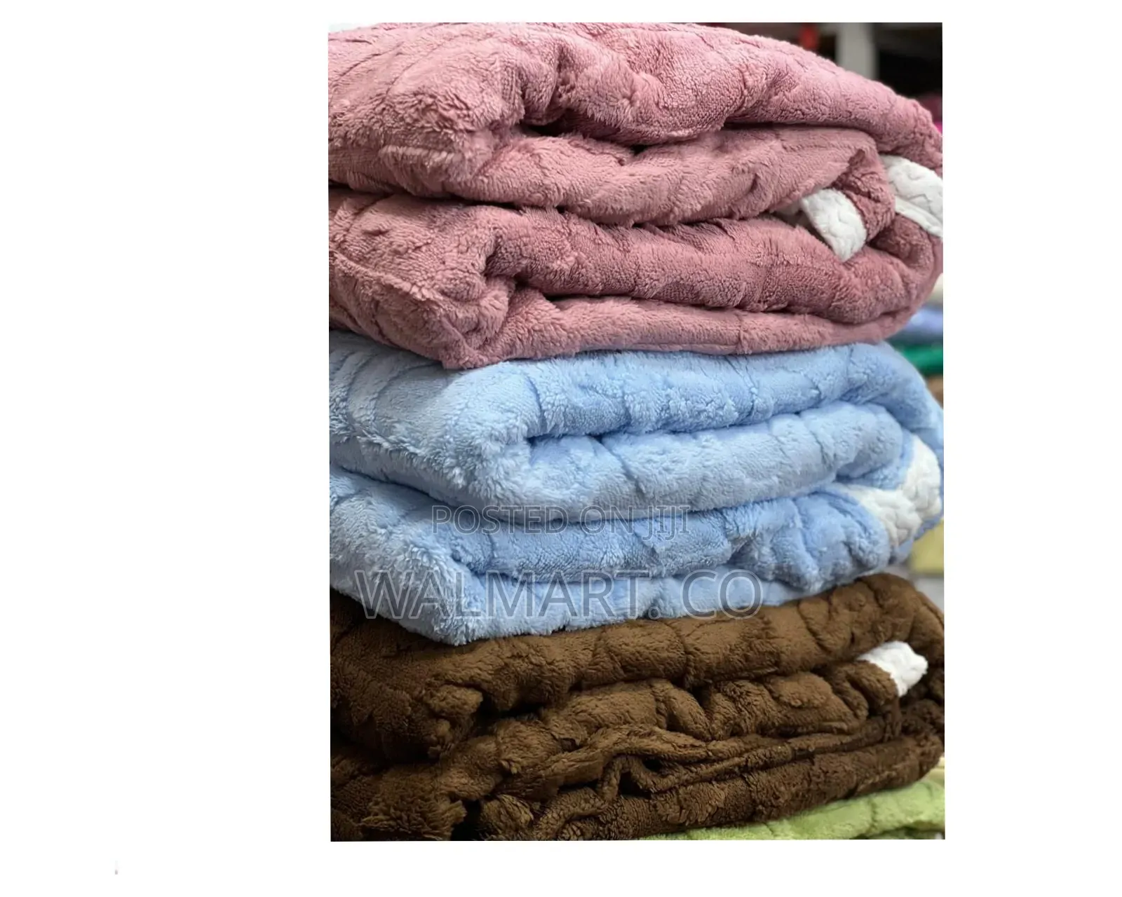 Tufted Fleece Blanket Print