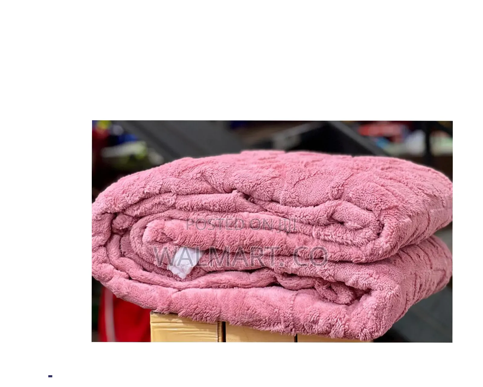 Tufted Fleece Blanket Print
