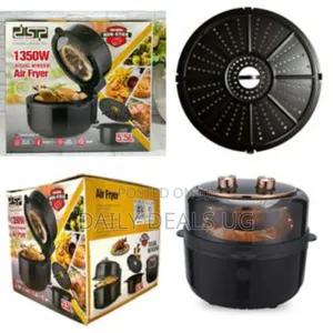 DSP 5.5litre Free Oil Healthy Air Fryer Oven - Black