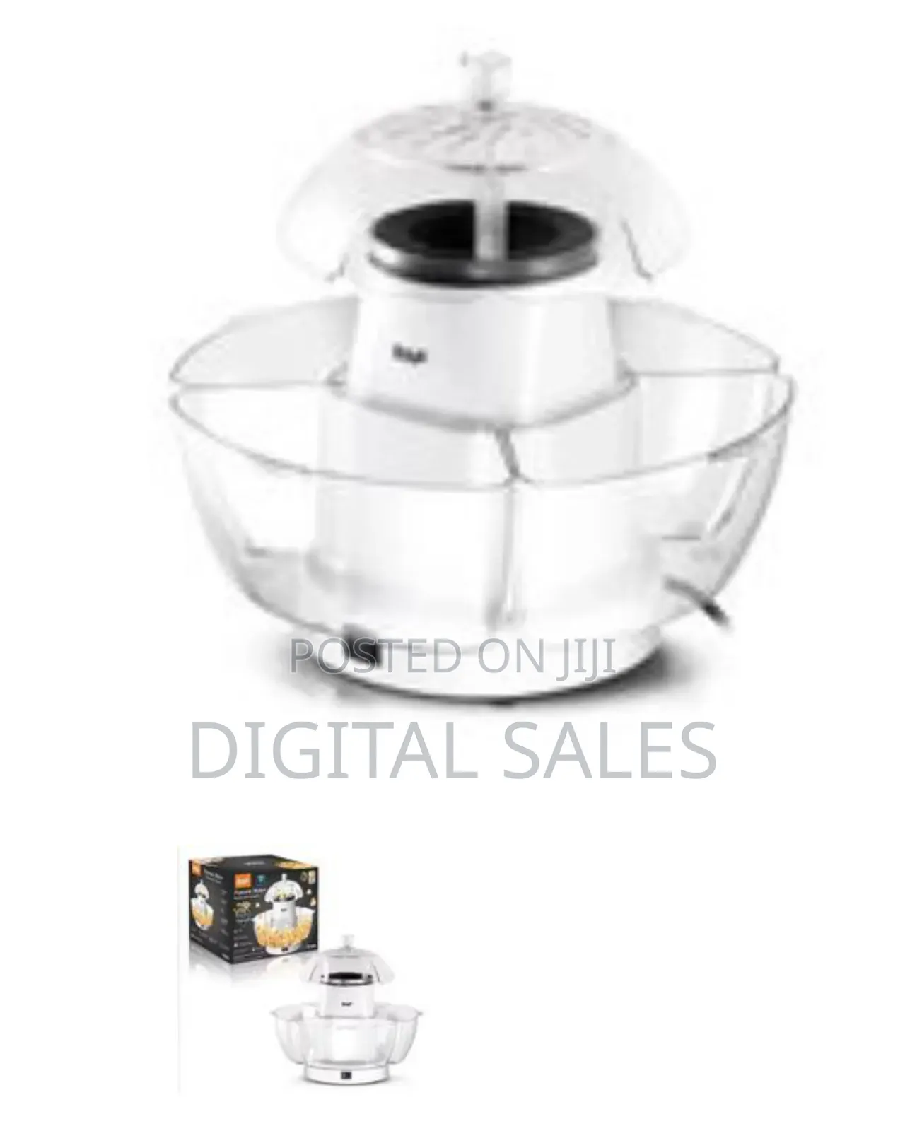 Raf Automatic Quick-Heat Electric Popcorn Maker Healthy Hot Air