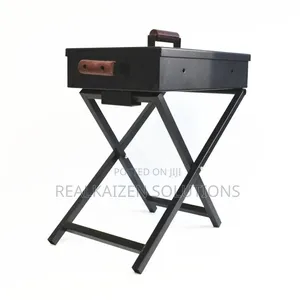 Foldable Freestand Charcoal Heavy Duty BBQ Grill Lid 60-80cm