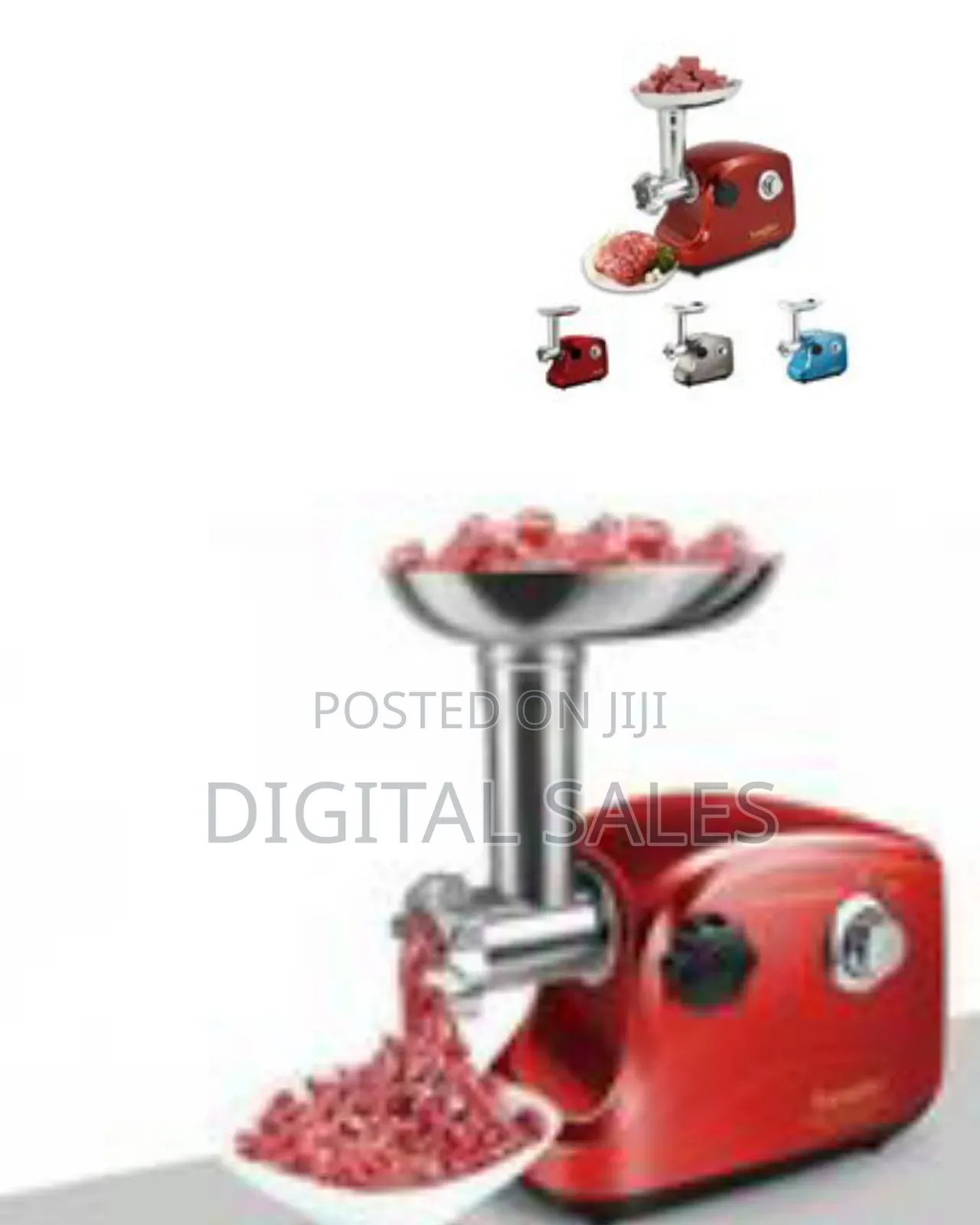 Sonifer Electric Meat Grinder Mincer - Silver