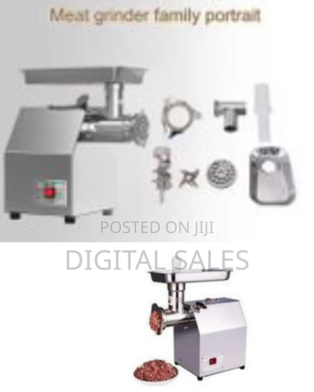Electro Master Industrial Commercial Meat Grinder Mincer Elec