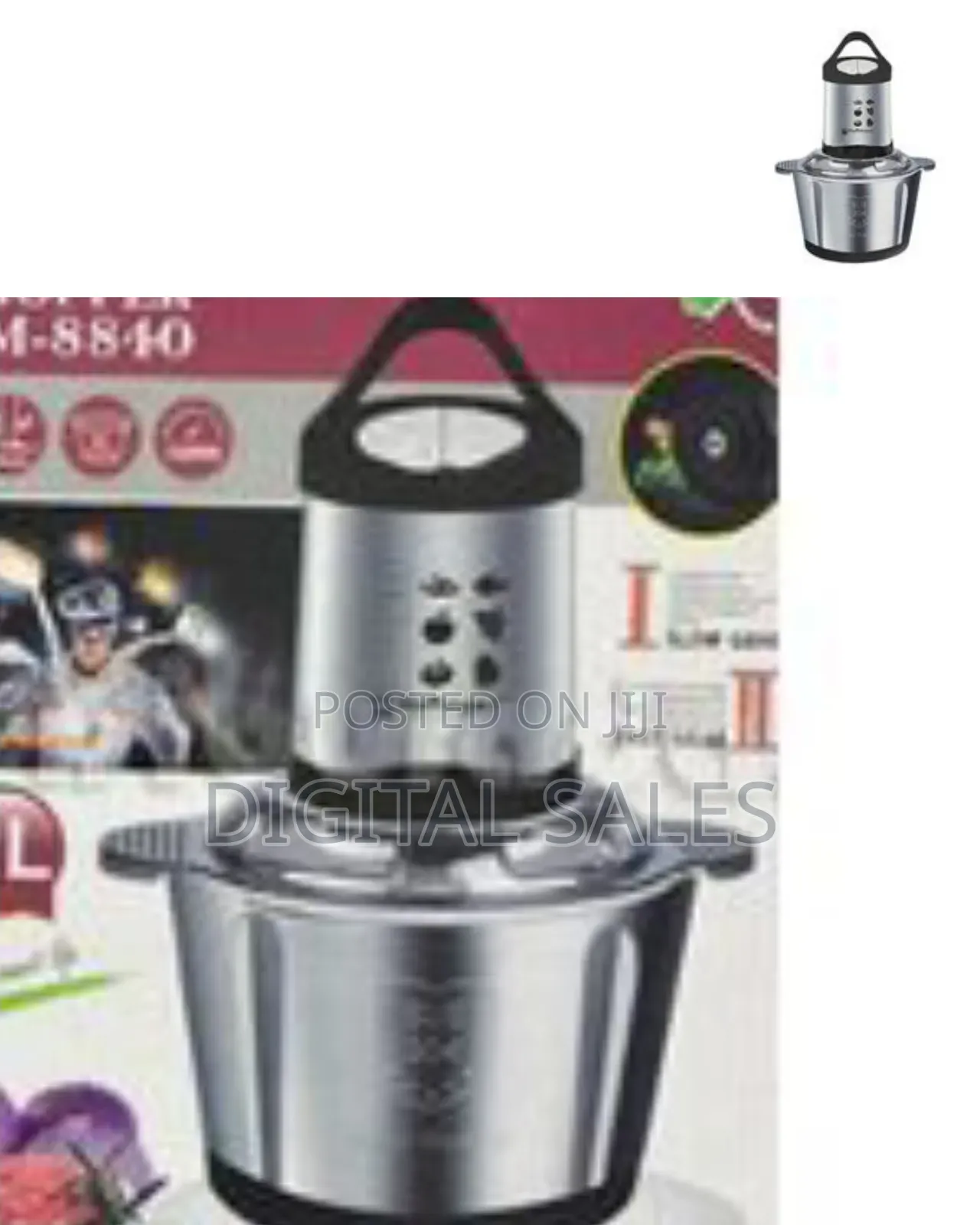 Hoffmans 2litre Meat Mincer Machine - Meat Sausage Machine