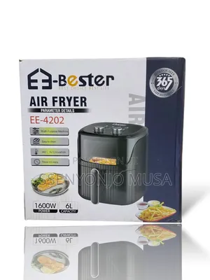 Bester Air Fryer Ee-4202 - 6l Capacity, 1600w Power,360° Air