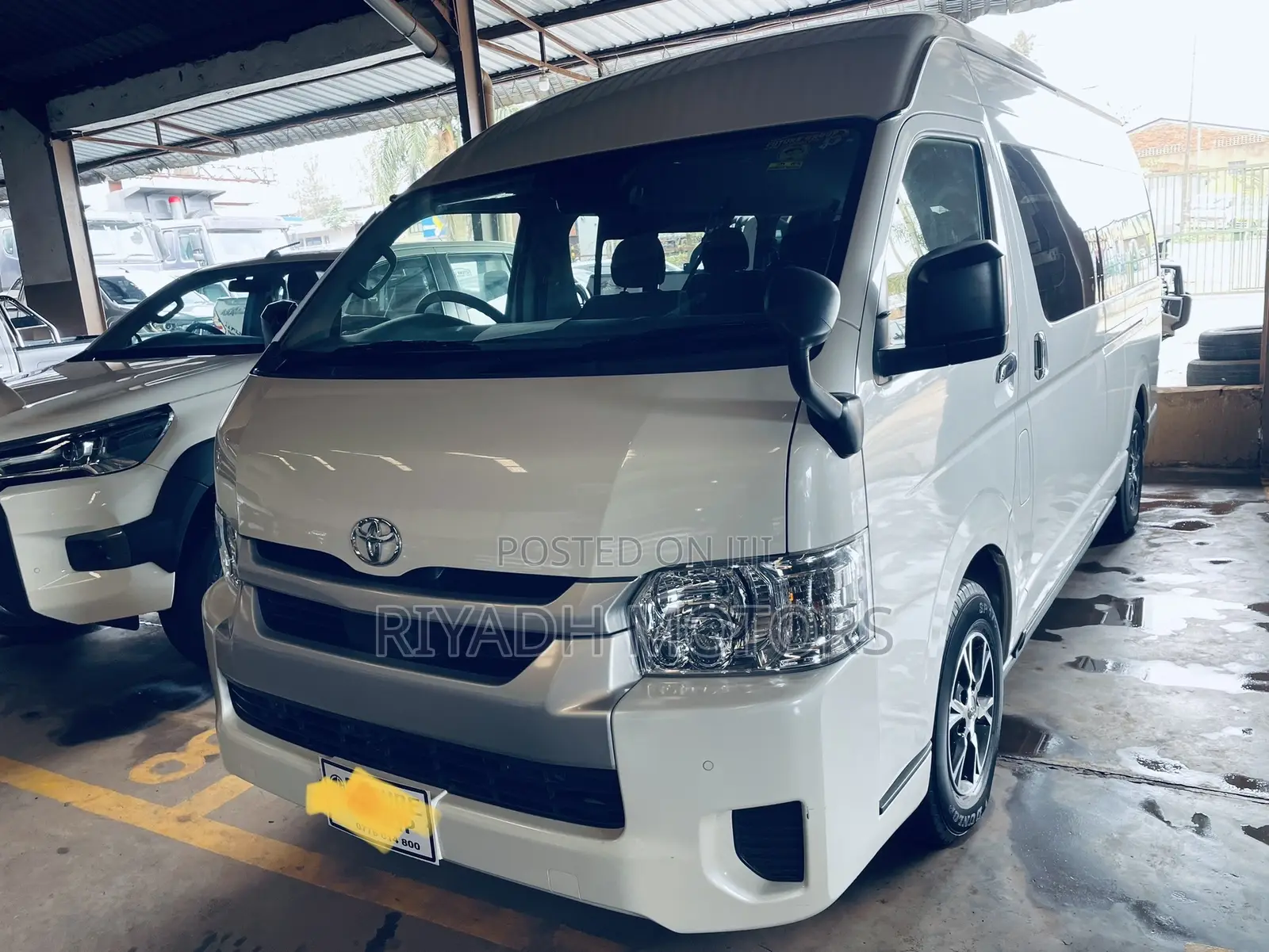 New Toyota HiAce 2024 White
