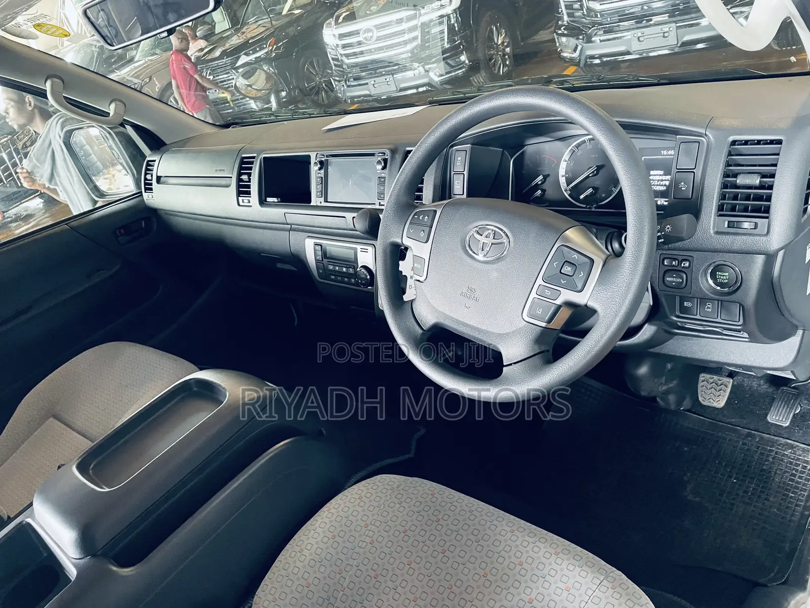 New Toyota HiAce 2024 White