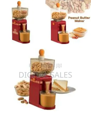 Electric Peanut Butter Maker With Removable Grinding Disk