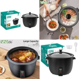 Winningstar 6l Rice Cooker Steamer, With Removable Nonstick Pot