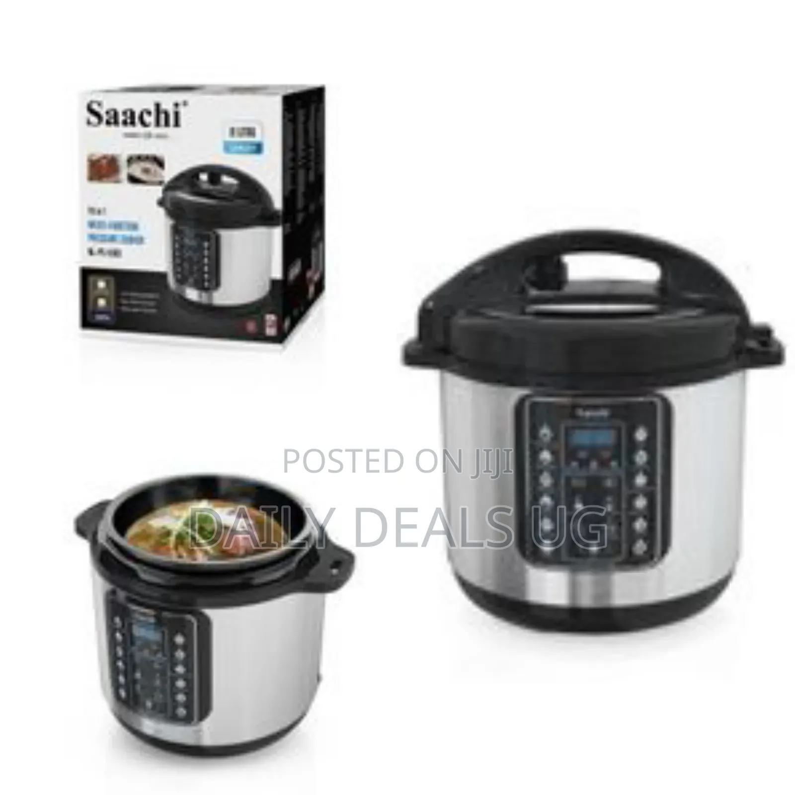 Saachi 16 in 1 Multi Function 8l Electric Pressure Cooker Rice Cooker