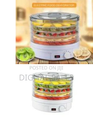 Fruit Vegetable Dehydrator Dryer 5 Layer Trays Adjustable