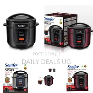 Sonifer Multi Function 6l Electric Pressure Cooker Rice Cooker Steamer