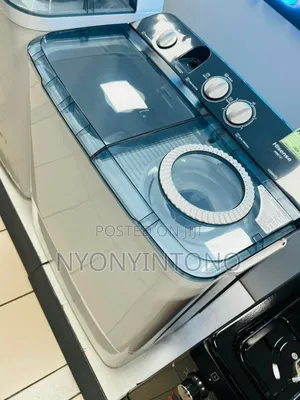 Hisense 10kg Fully Manual Twin Tub Washing Machine