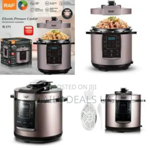 Raf Multifunctional 6l Slow Cooker Smart Programmable Digital Electric