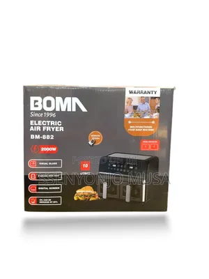 Boma Air Fryer Doul Bm-882 - Healthy Frying Made Easy